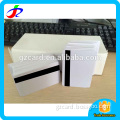 Blank Magnetic Stripe plastic card pvc card from china printing factory